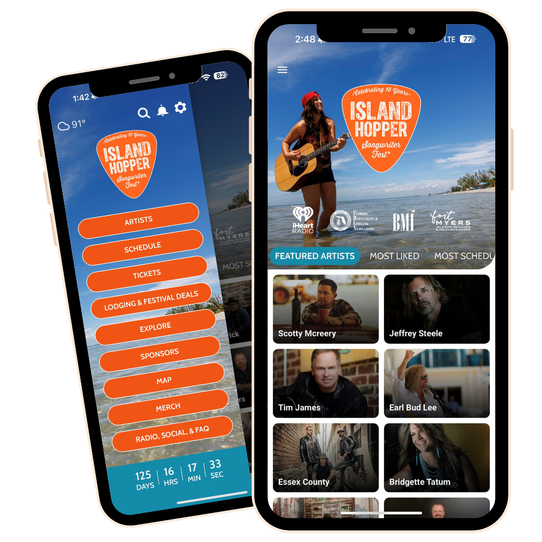 Island Hopper Fest mobile app